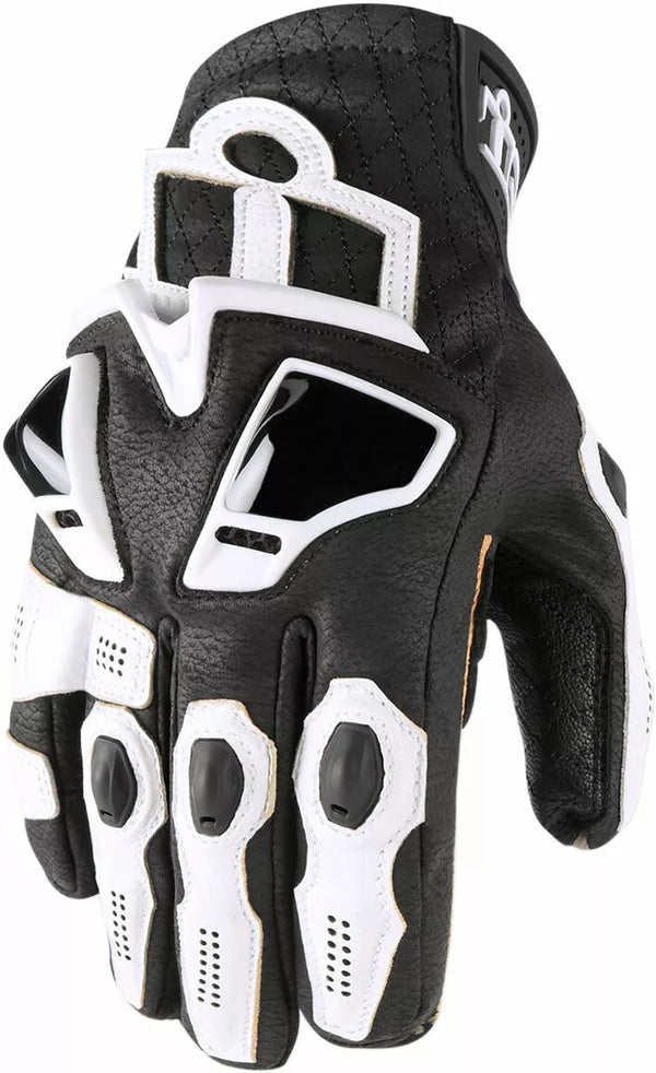 Icon glv hipersport sht wht 3x 3301-3556