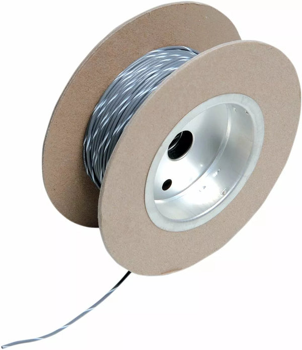 „NamZ Wire 18G 100“ pilkos/baltos NWR-89-100