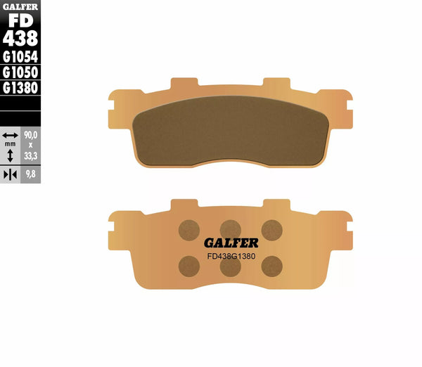 Galfer bremžu spilventiņš Sartertered Motorolers FD438G1380