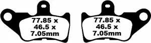 EBC BRAKE PAD SFA ORG SCOOTER SFA336