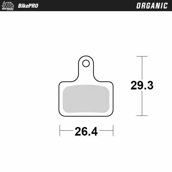 Moto-Master bremžu spilventiņa Organic 731841