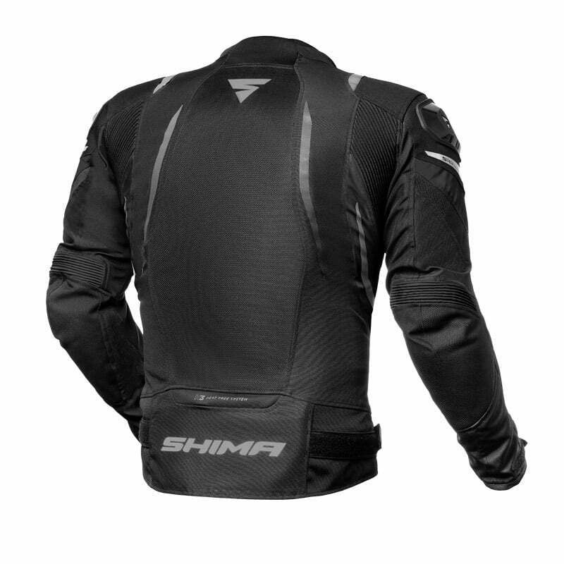 Shima Textile MC bunda mesh pro Black