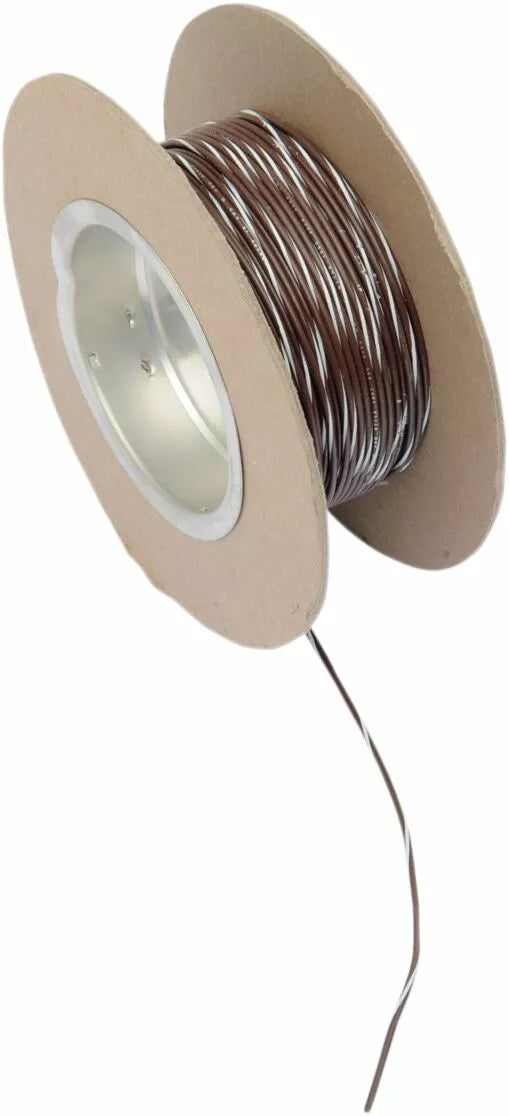 „NamZ Wire 18G 100“ brwn/White NWR-19-100