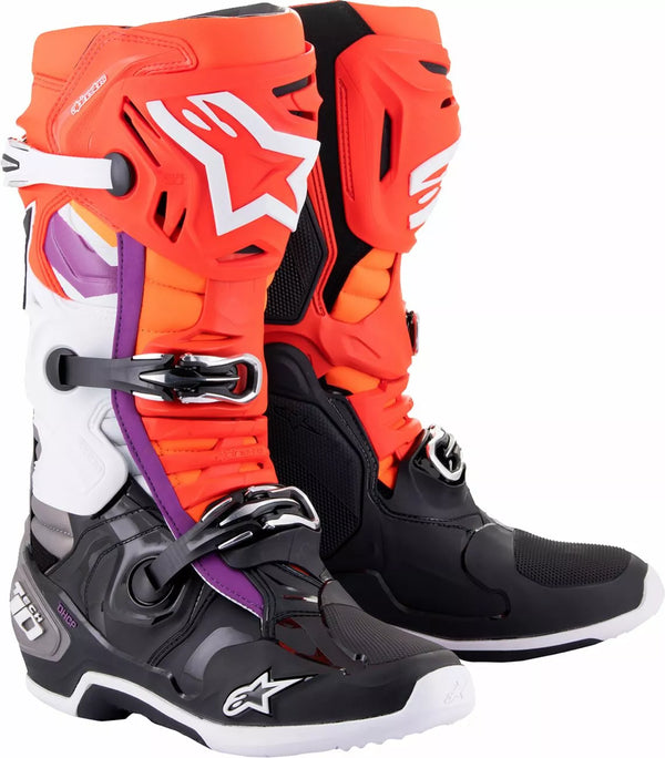 „Alpinestars“ (MX) įkrovos technika 10 BK/RD/OR/WT 14 2010020-1332-14