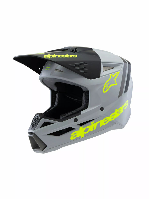 AlpineStars (MX) Kaciga SM3 Radium GY/BLK/Y 8301925-9510 -S