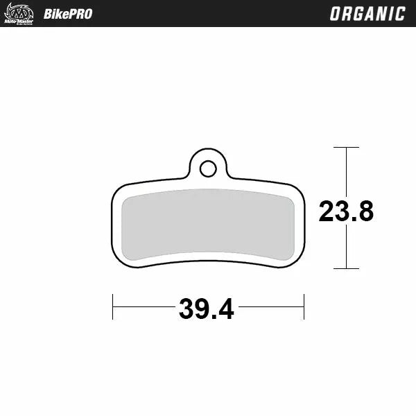 Moto-Master bremžu spilventiņš Organic 730341