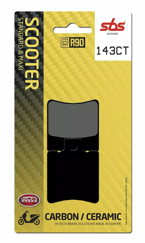 SBS Brake Pad Car/Cer Scoot 143ct