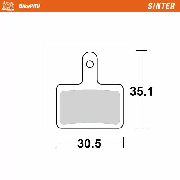 Brzdový podložka Moto-Master Sinter 730254
