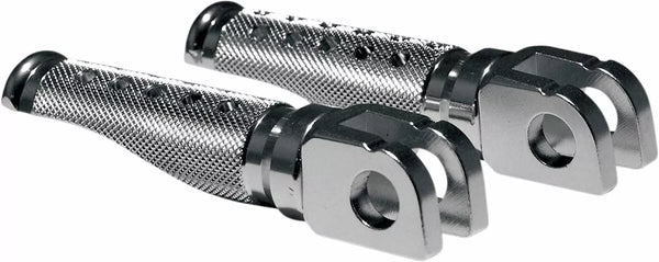 EMGO FOOTPEGS SLASH-CUT Silver 50-11231a