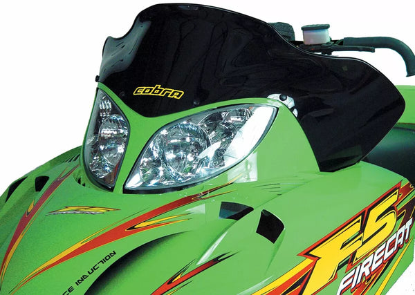 PowerMadd Windshield 14.25 BLK ARC 12421