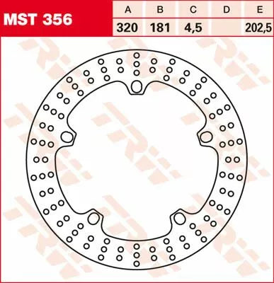TRW Rotor TRW MST356 MST356