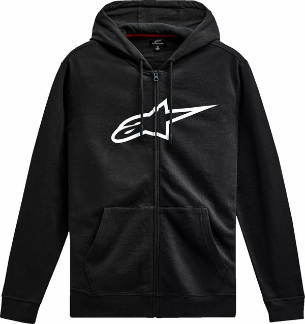 Alpinestars (Casuals) Hoodie Zip Ageless V3 BLK/WHHT 1244-51490-1020 L