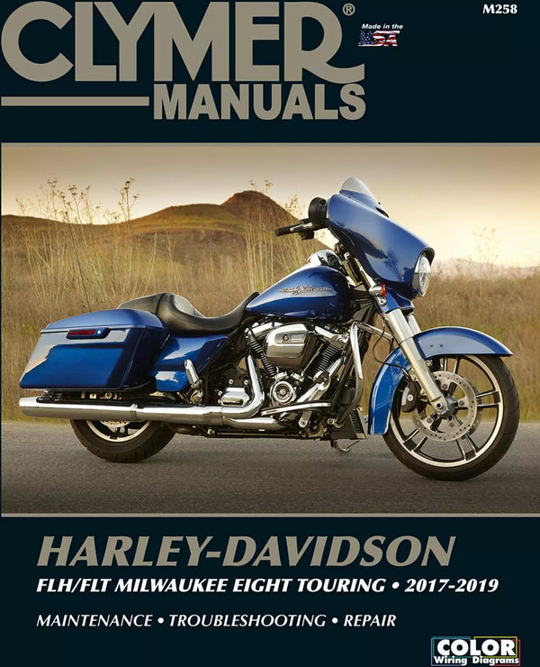 Clymer Manual HD FLH/FLT 17-19 M258