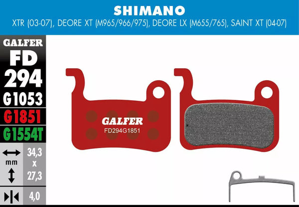 Galfer kočni jastuk Advanced FD294G1851