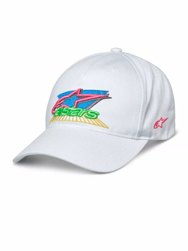 Alpinestars (Casuals) Hat CRV Bill SNP VIVID WH OS 1215-8110-20