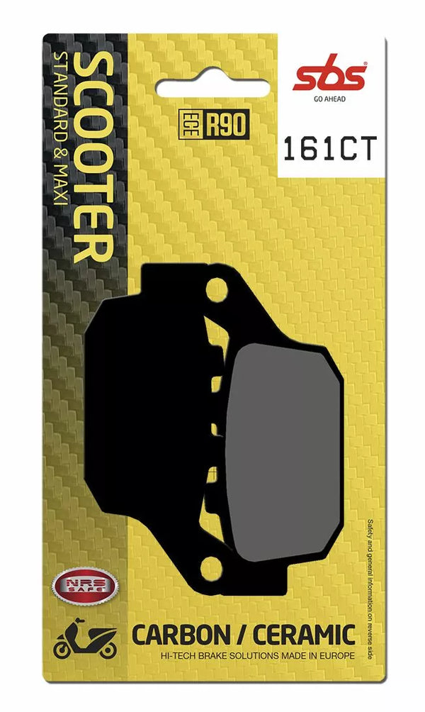 SBS Brake Pad Car/Cer Scoot 161ct