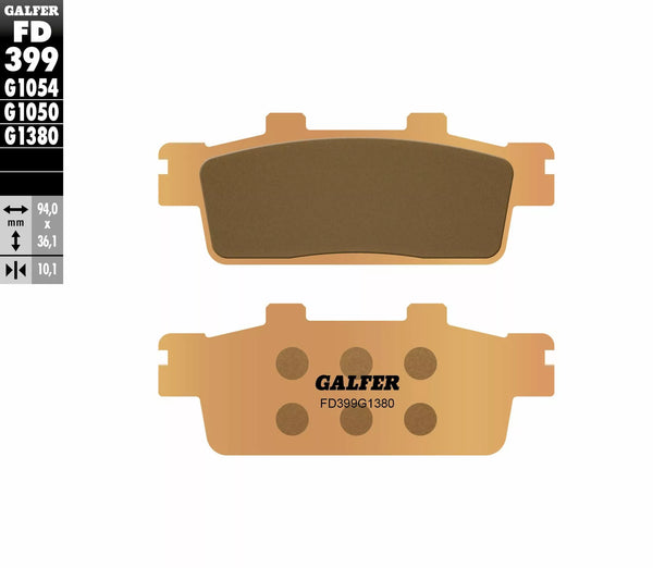 Galfer bremžu spilventiņš Sartertered Motorolers FD399G1380