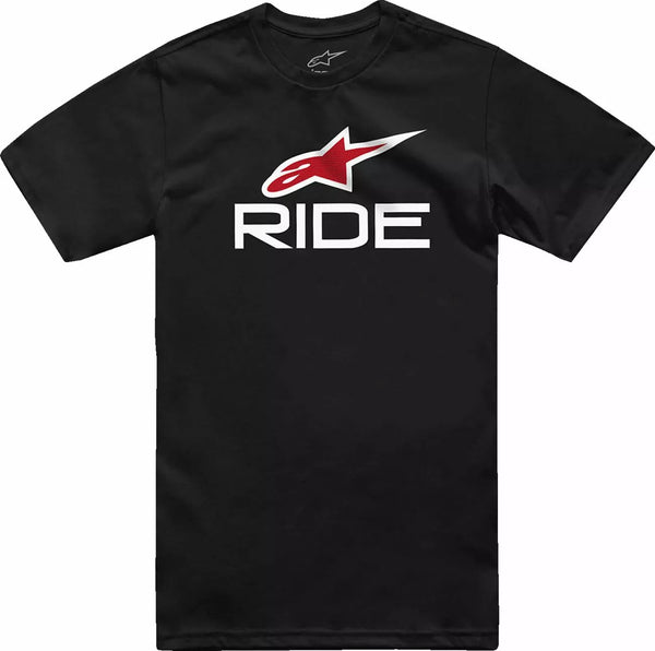 „Alpinestars“ („Casuals“) „Tee Ride“ 4.0 SS BK/WT/RD M 1214-73112123-M