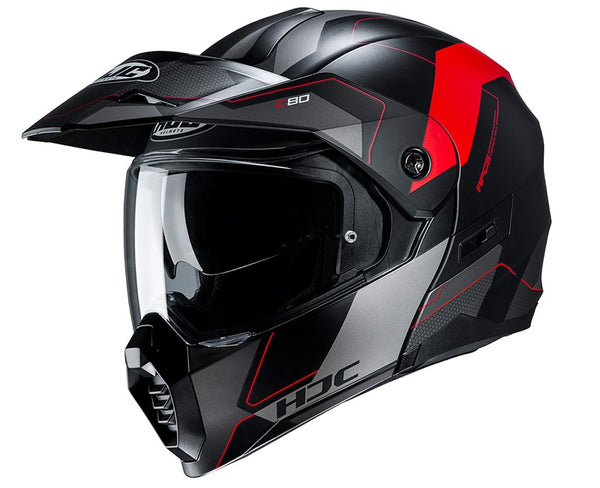 „HJC Adventure MC Helmet C80 Rox Black /Red“