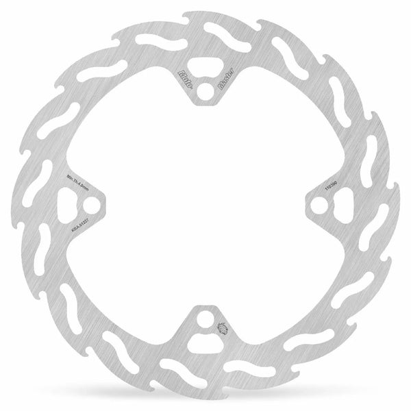 Moto-master kočni disk plamen straga 110390