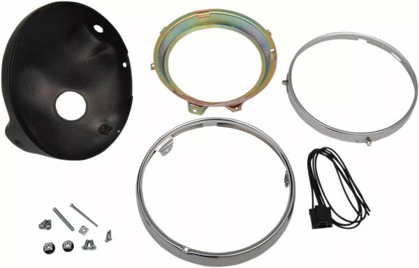 EMGO H/LAMP Z1 SHELL BLK 66-65010