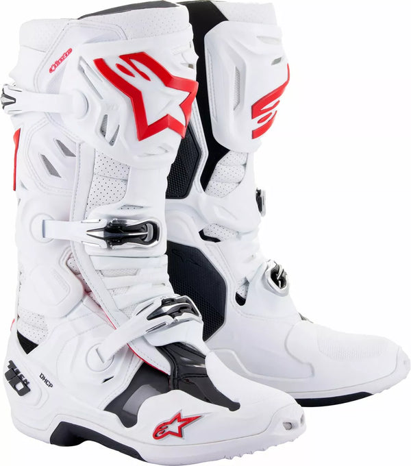 „Alpinestars“ (MX) BOOT T10 S-VNT WT/RD 13 2010520-2230-13