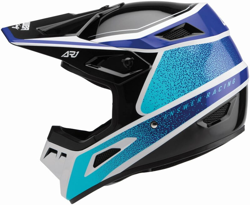 Atbilde Cross MC Helmet AR1 Vivd Black /Blue