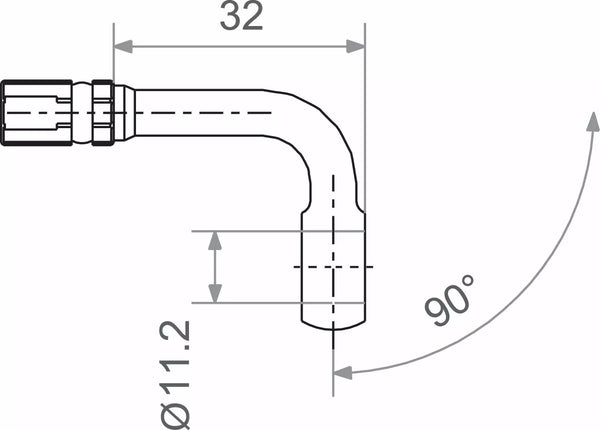 TRW Banjo 7/16 90 SL MV11D90A