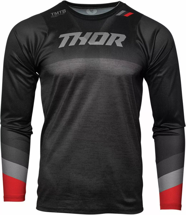 Thor Jersey Asisten LS BK/GY XS 5120-0050