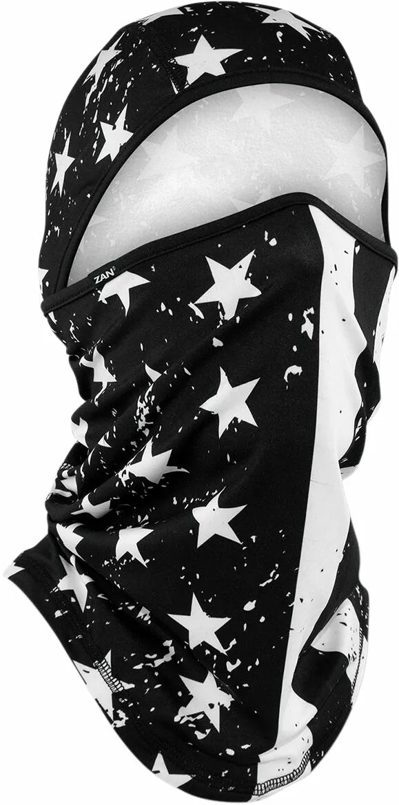 „Zan Headgear Balaclavaa SportFlex BK/WH SKL WB4L091“