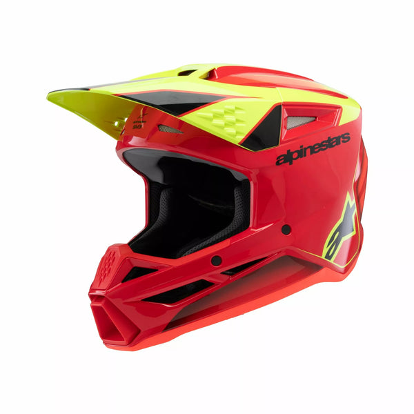 Alpinestars (MX) Helmet yth SM3 Fray Rd/yl/bk y 8301725-3051-oL
