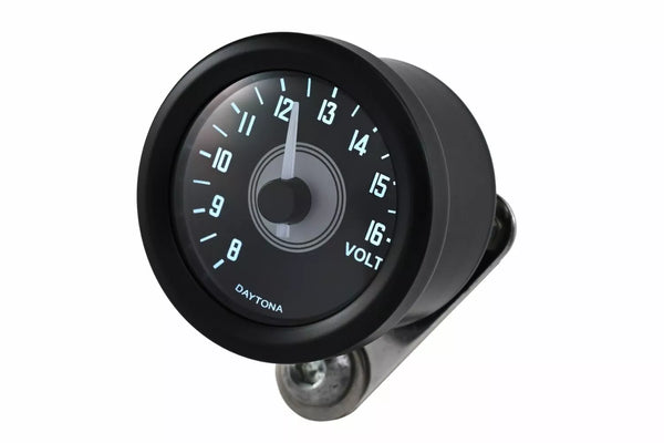 Daytona Velona Volt Meter Clear Lice 80859