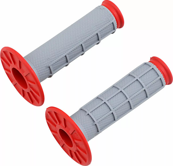 Renthal Grip D/C 1/2 Waffle Red G156