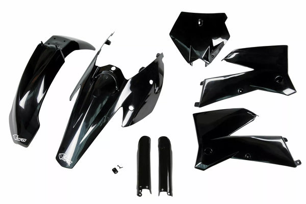 UFO korpusa komplekts pilns KTM2T/4T 05-6 BK KTKIT503F@001