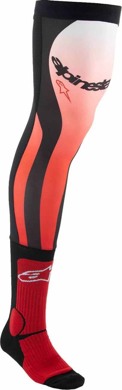 AlpineStars (MX) SOCK Brace Red/WT LX 4701324-3012-lx