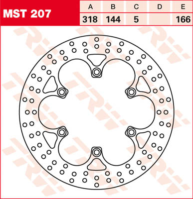 TRW rotors TRW MST207 MST207