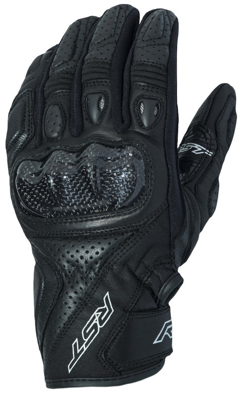 RST STUNT 3 CE pirštinės oda/tekstilė - juoda 102123Blk -09