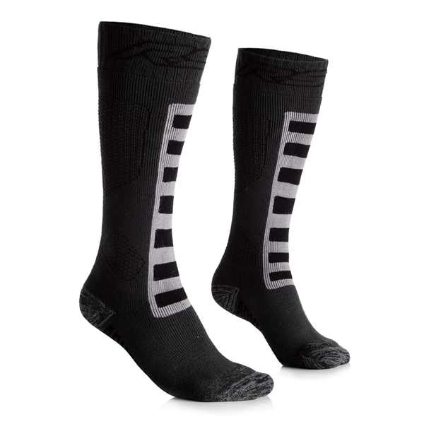 Prvé dobrodružné ponožky-čierne/sivé veľkosti s 100283blk-S-M