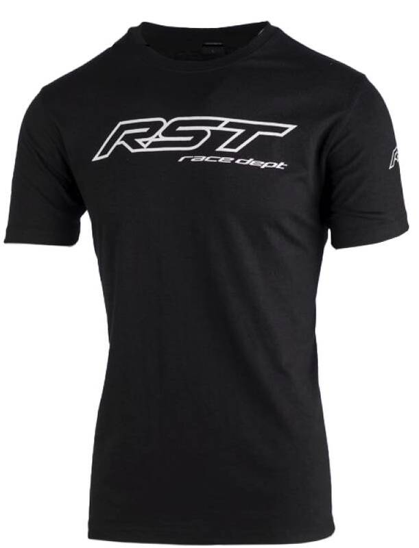 RST RACE DEPT LOGO T-krekls-melns 103093BLK-XS