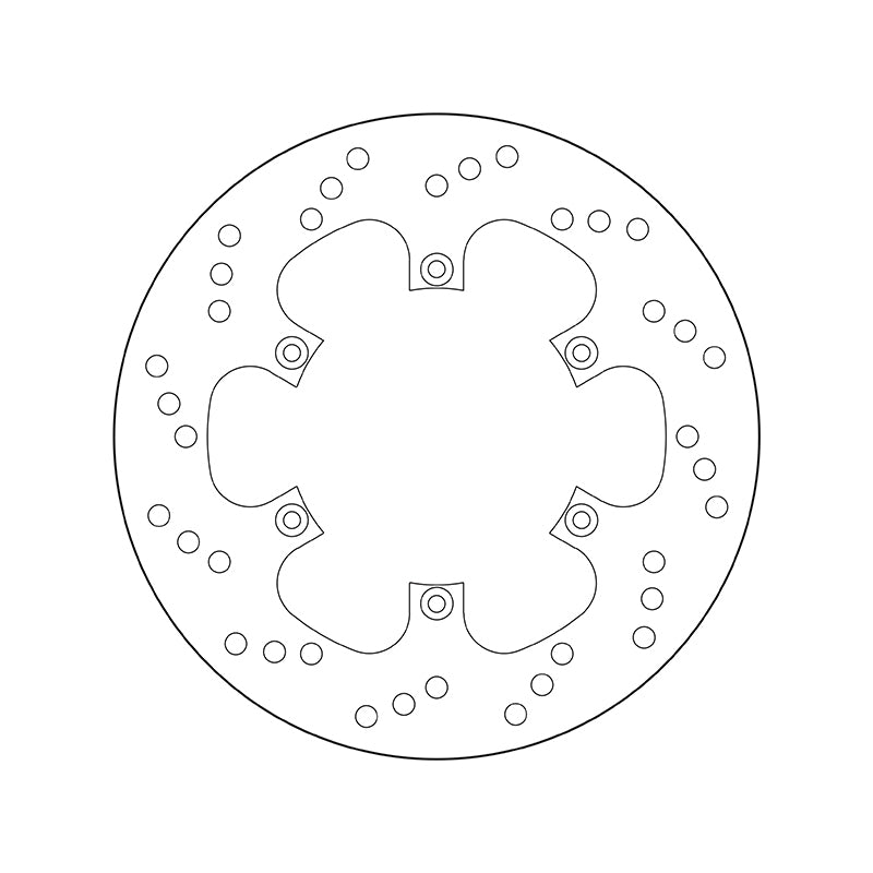 BREMBO Serie Oro Round Fixed Brake Disc 68B40781