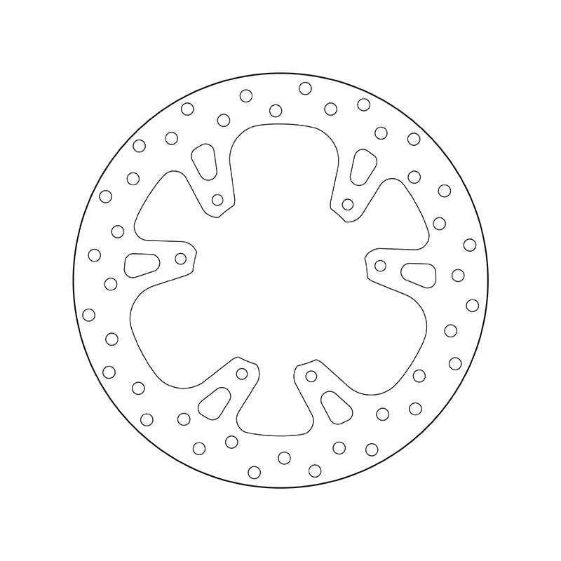 BREMBO Serie Oro Round Fixed Brake Disc 68B40796