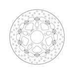 BREMBO Serie Oro Round Floating Brake Disc 78B40821