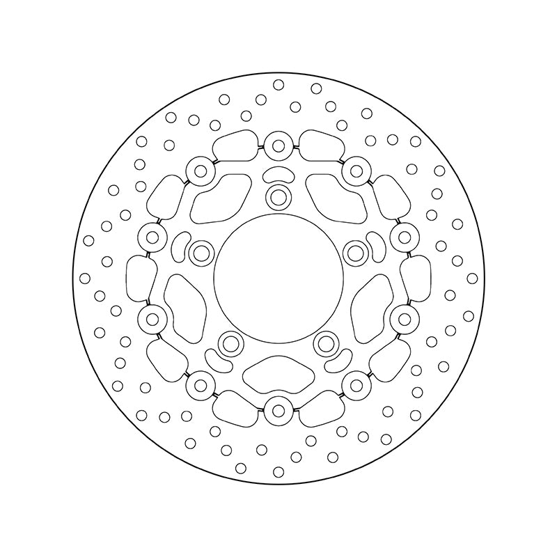 BREMBO Serie Oro Round Floating Brake Disc 78B40897