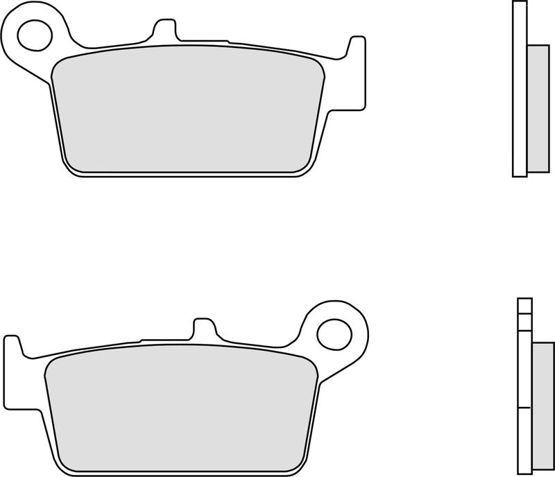 BREMBO Scooter Carbon Ceramic Brake pads - 07010 07010