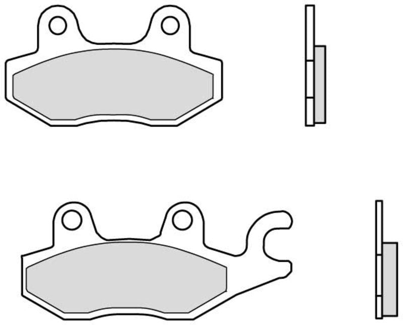 BREMBO Street Carbon Ceramic Brake pads - 07YA2206 07YA2206