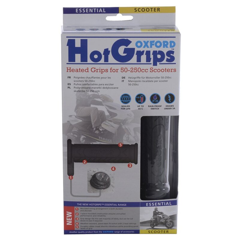 Oxford Hot Grip Essential Scooter grijani hvataljci od 772