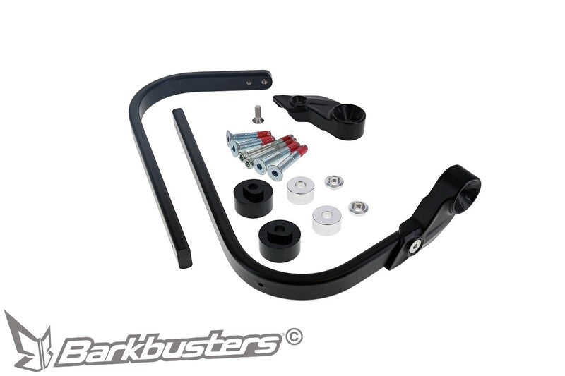 Barkbusters Universal Hardware Kit viena punkta joslas gala vītņotais melns STM-007-02-NP