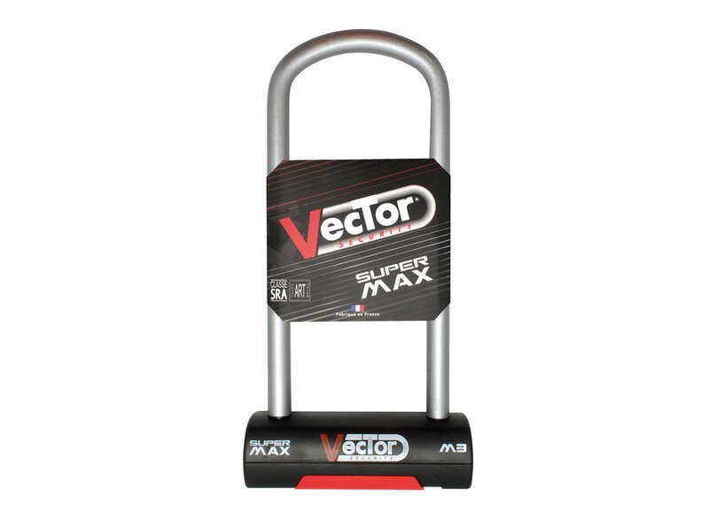 Vector Super Max M3 U-Lock-Ø16mm / 108x270mm-Sra / Art / NF-FFMC sertificēts U-124 /270-NV