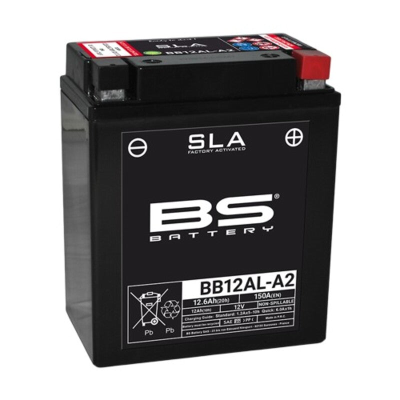 „BS Battery SLA“ akumuliatoriaus priežiūra Nemokama gamyklos suaktyvinta - BB12Al -A2