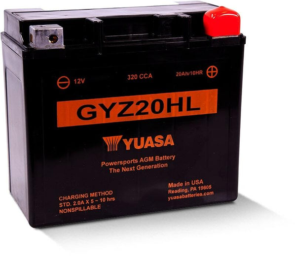 Yuasa Održavanje -Free Factory -omogućena baterija -GYZ20HL